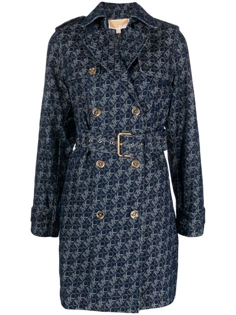 michael kors baby coat tk maxx|Michael Kors denim trench coat.